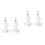 4 Pcs Video Camera Universal White 4
