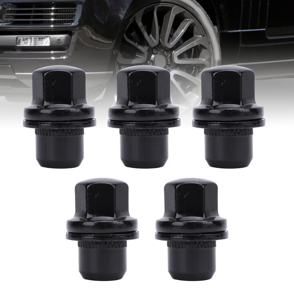5Pcs Steel Alloy Wheel Lug Nuts For Discovery Lr3 Lr4 Defender 2024 4301346615580