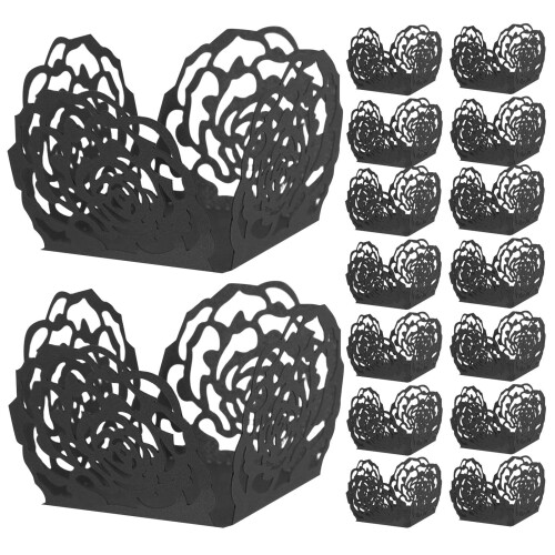50pcs Chocolate Wrappers Cupcake Liners for Baking Muffins Truffles
