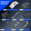 Golf Carts Pre-MCOR to MCOR4 Conversion Kit for Club Car DS 7