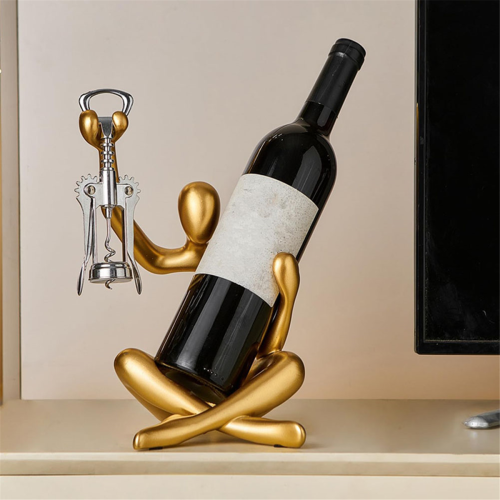Statue Wine Bottle Rack Suitable for Countertop Wine Bottle Holder 1