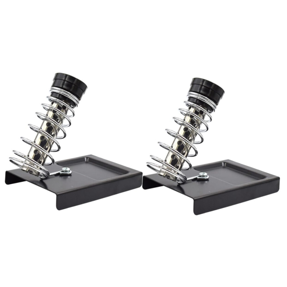 Ergonomic Soldering Iron Stand 2Pcs Heavy Duty Dual Tube Holder Spring Support For Welding Tools 6447073454301