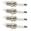 4pcs 12122158252 FR7KPP332 Iridium Spark Plug For BMW E46 E60 E65 1