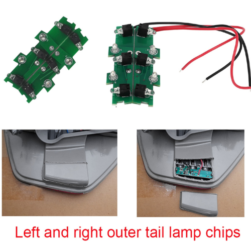 Achterlicht voor BMW X3 E83 2007-2010 links 2