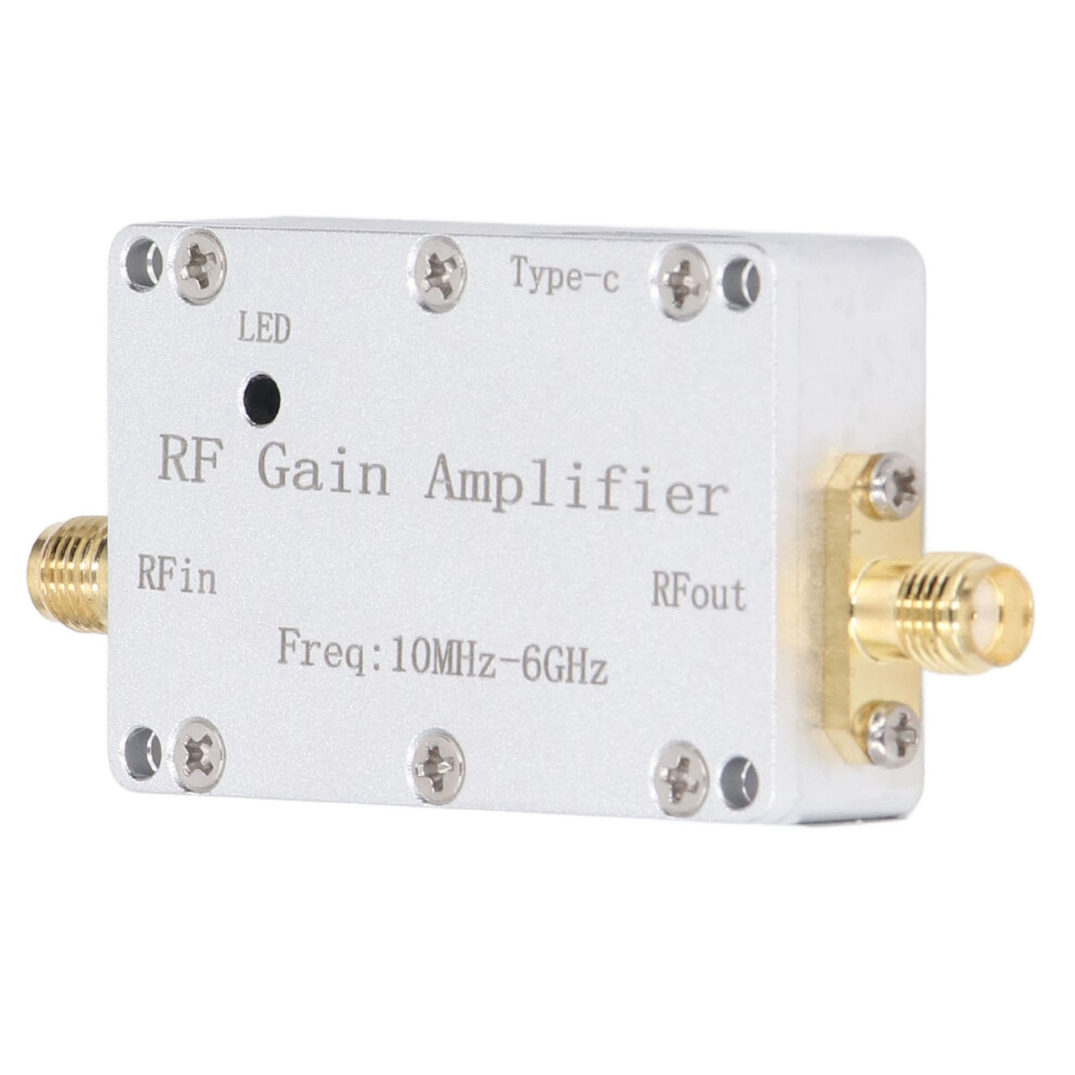 Rf Gain Amplifier 10Mhz-6Ghz 10Db Low Noise Signal Module 3761346621294