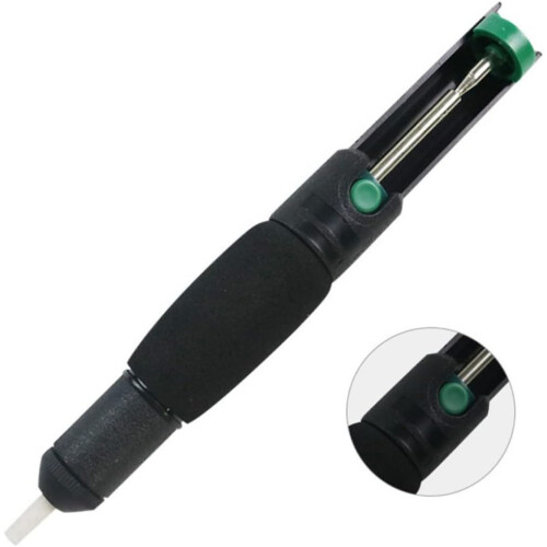 Double Loop Solder Sucker Vacuum Suction Cups for Efficient Solder Removal 1