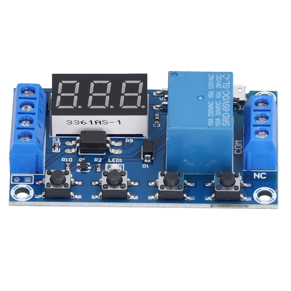 Timer Relay Module One Way Trigger Cycle Timing