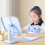 Blue Adjustable Book Holder with Clips, 26-39cm 15