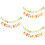 3 Pieces Summer Holiday Decoration Cactus Banner 2pcs 6