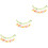 3 Pieces Summer Holiday Decoration Cactus Banner 2pcs 5