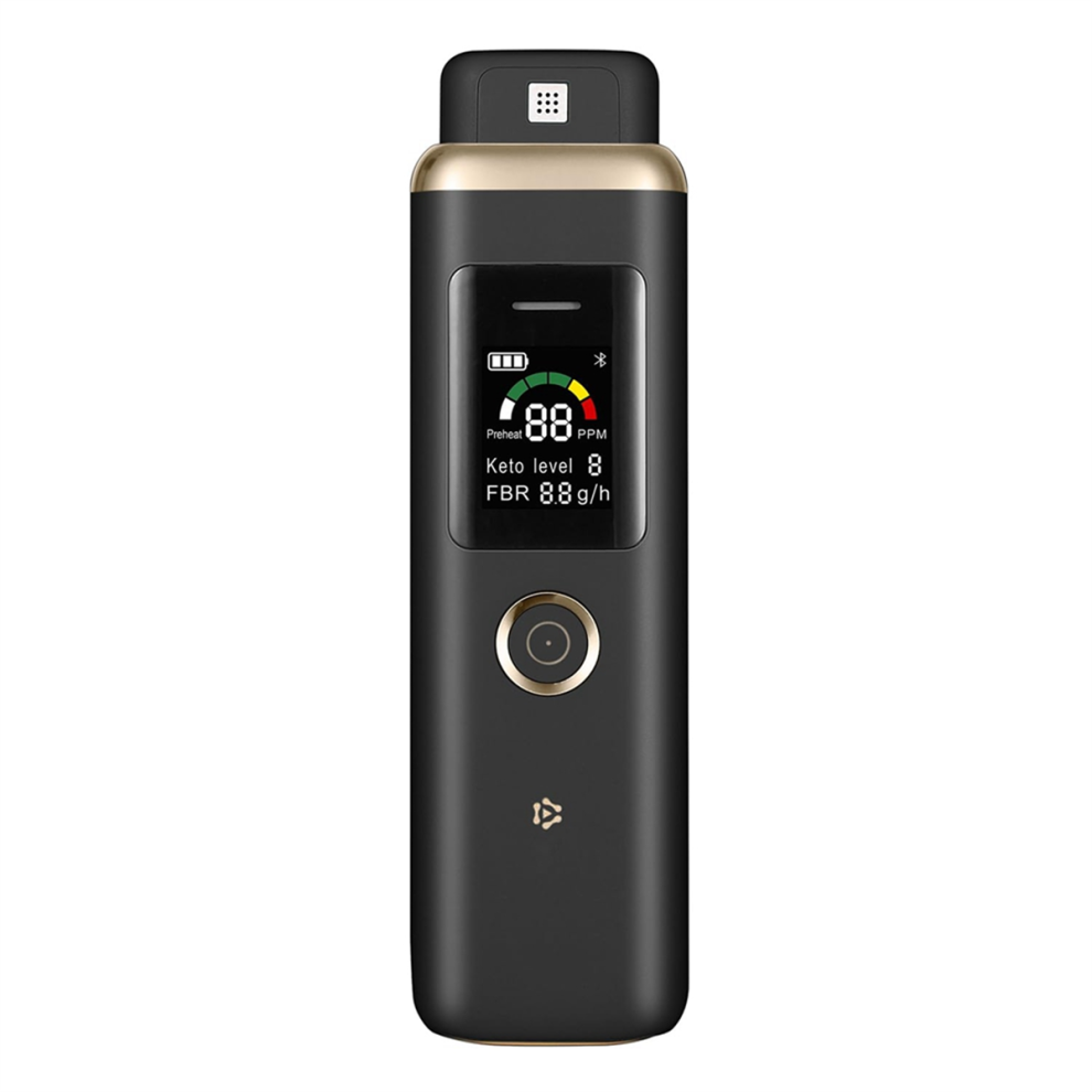 Merkkitã¶N Black Professional Ketone Breath Analyzer High Accuracy