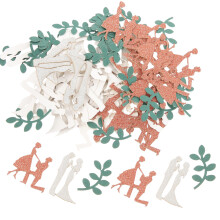 2pcs 2 Bags Paper Confetti Wedding Party Decoration