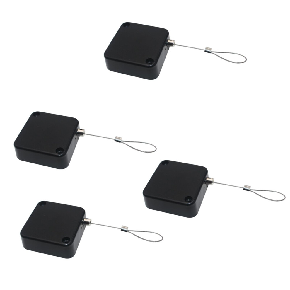 Retractable Remote Tethers Leashes For Tvs And Dvds, 1/2/4Pcs, Durable Holder, Secure Remote Control Accessory 6038364129857