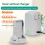 Φορτιστής μπαταρίας για DJI Flip Two-Way Charging Butler Vertical 2
