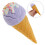 Artificial Ice Cream Cone Model Fake Food Display Prop 10