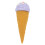 Artificial Ice Cream Cone Model Fake Food Display Prop 1