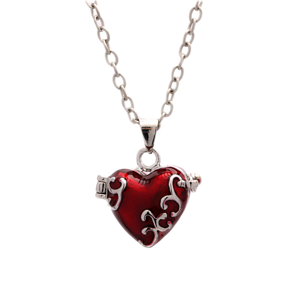2 Pcs Urn Necklace For Ashes Jewellery Heart Shaped Jewelry Cremation-image-OPC-PKBZ9WK-NEW