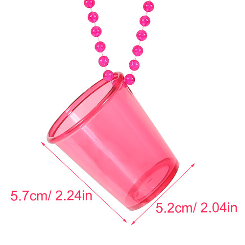 12pcs Necklaces Beaded Plastic Cup Party 1