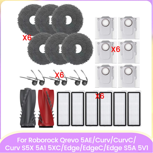 Reservedele til Qrevo Edge/Qrevo Edge S5A børste HEPA-filter