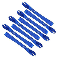 Correas de amarre de bucle suave (paquete de 8) Capacidad de carga de 1800 lb