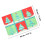 2pcs Xmas Table Mats Place Mats Xmas Dining Table Decoration 2