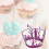 50pcs Iridescent Cake Baking Cupcake Cups Party Decoration 8