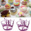 50pcs Iridescent Cake Baking Cupcake Cups Party Decoration 2