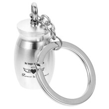 4pcs Urn Key Chain Pendant Mini Container Pet Ornament