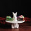 Rabbit Cake Rack Ceramic 20x20x16cm 8