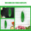 4pcs Artificial Green Cucumber Plastic Vegetable Decor Kitchen Party 9
