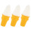 3pcs Simulation Ice Cream Cone Pvc, Plastic Crispy Skin 9