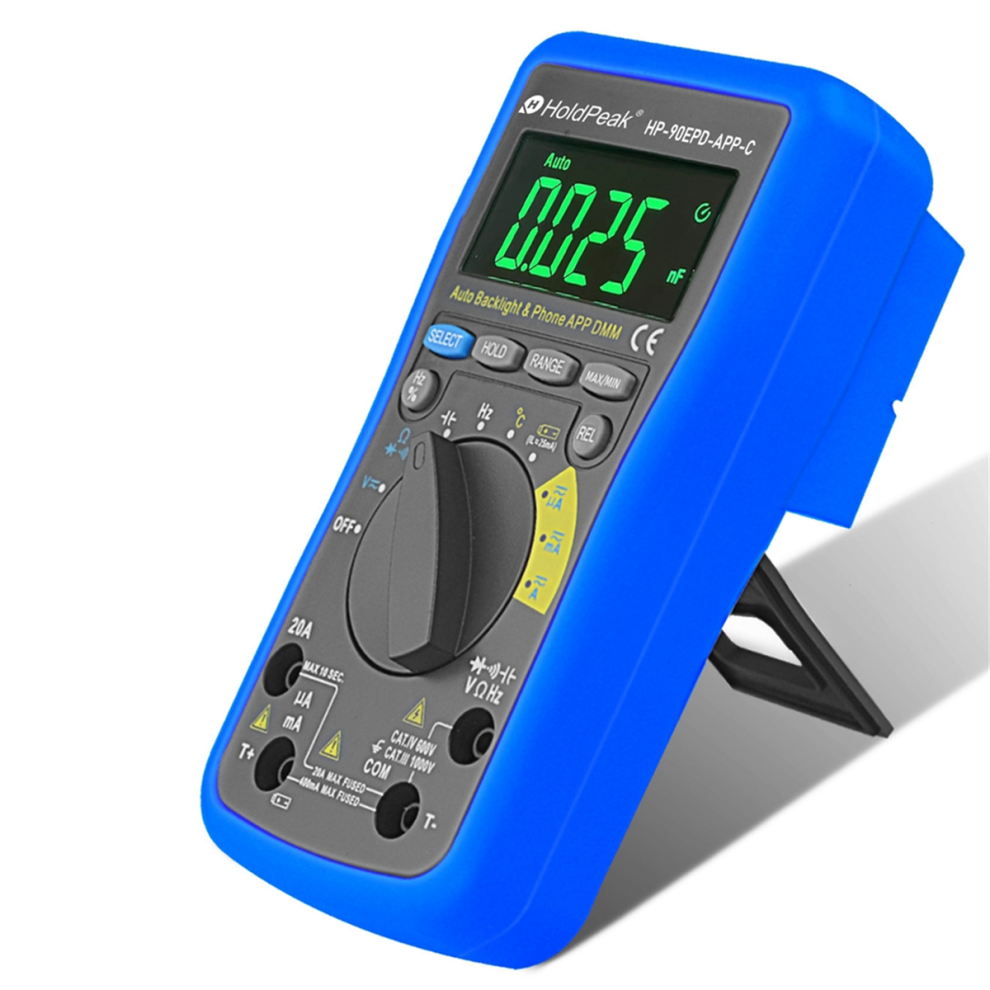 Holdpeak Smart Digital Multimeter,6000 Counts Trms Meter 4711736627497