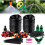 Garden Irrigation System. 30m/98ft Micro Drip Irrigation Kit Automatic Adjustable Watering Tool with Timer 2