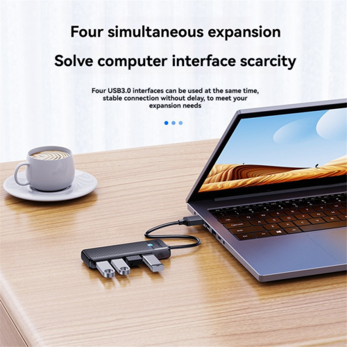 ORICO 4-v-1 USB 3.0 Hub Splitter 5 Gbps pre PC/notebook 2