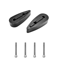 Fietsstuur Verhoging Aluminiumlegering Stuur Afstandhouder 10mm