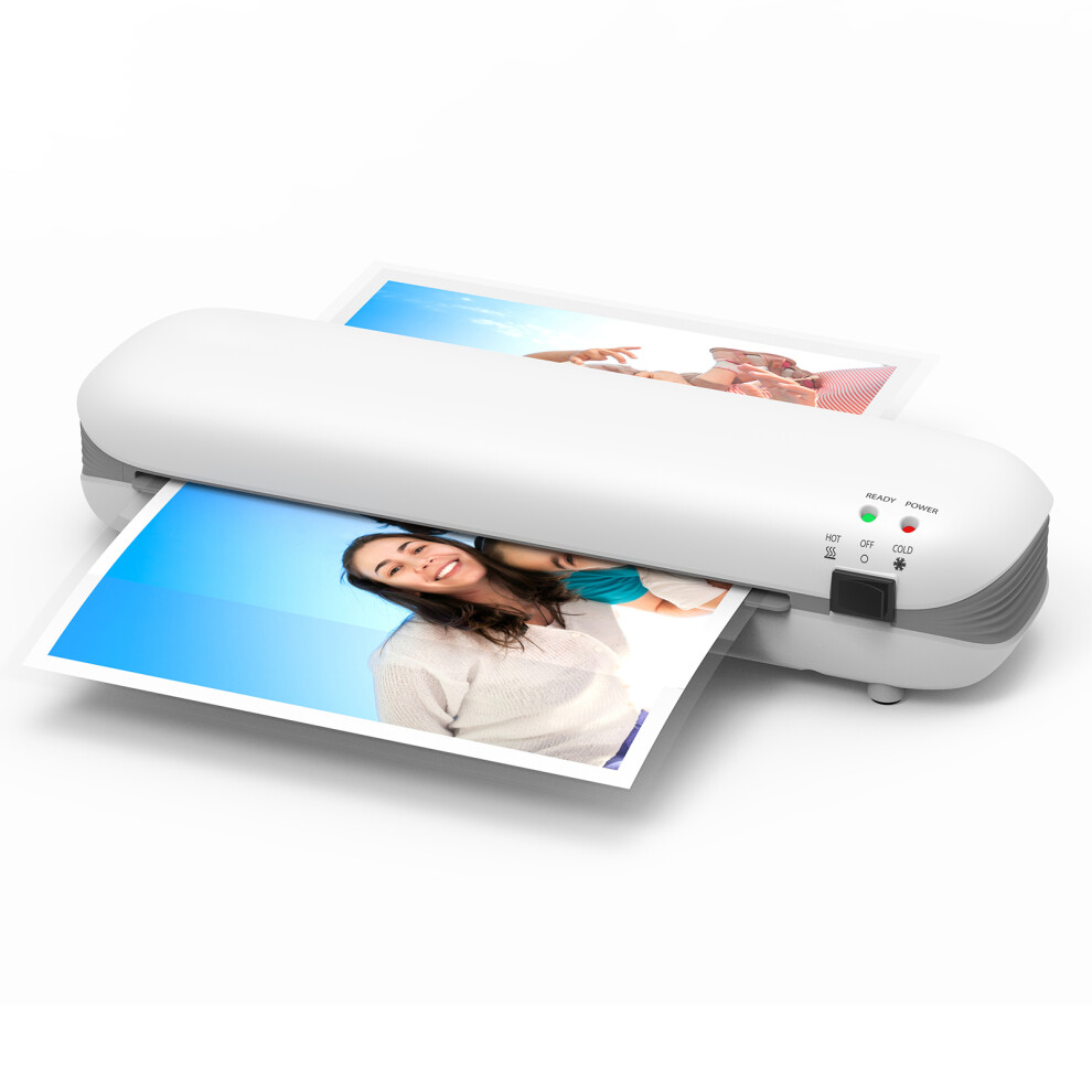 A4 Thermal Laminator Machine 9" 2-Roller Hot Cold Laminator-image-OPC-PKBZTNR-NEW
