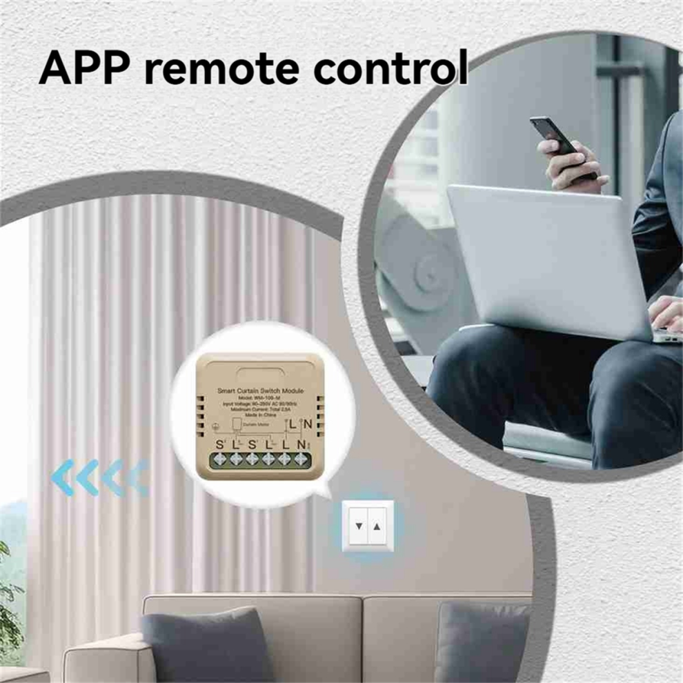 Photos - Remote control WIFI Curtain Switch Module Connect Curtain Electric Motor Switch