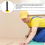 Stick Wall Lay Floor Tiles Tool Ceiling Leveling Ruler 4 pcs 2