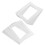 Picture Mat Board Paper 15pcs Rectangular 9.9x7.9x0.04in 7