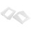 Picture Mat Board Paper 15pcs Rectangular 9.9x7.9x0.04in 9