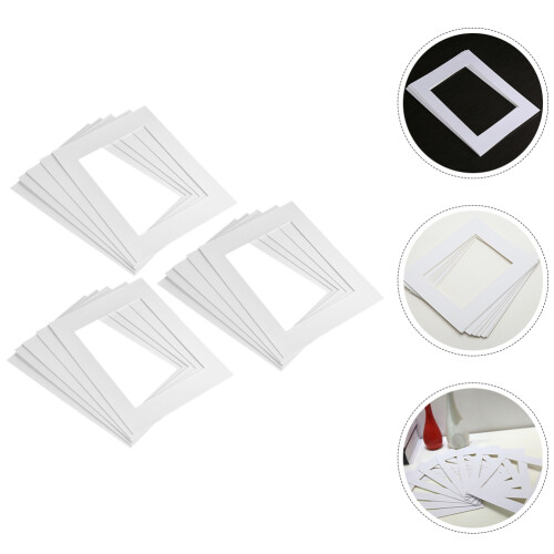 Picture Mat Board Paper 15pcs Rectangular 9.9x7.9x0.04in 2