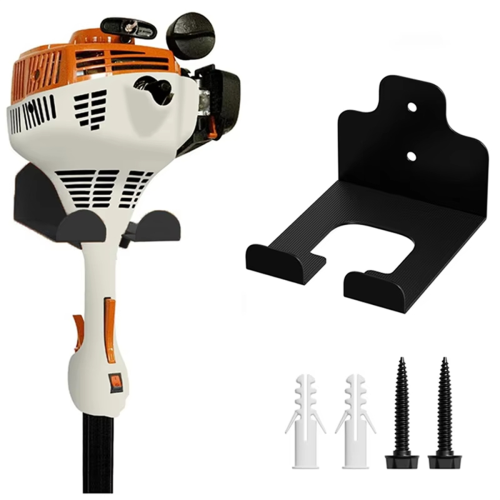 Garage Organizer Trimmer Rack Garden Tool Hanger Weed Whackers Holder 2