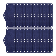 24 peças de faixa de suor para capacete, faixa de suor lavável, faixa de segurança para suor, A
