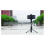L08 Gimbal Tripod Selfie Stick Bluetooth Handheld Stabilizer Black 4