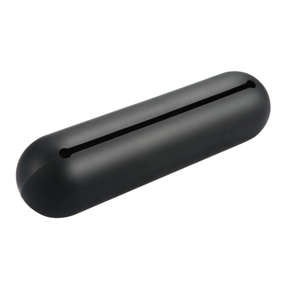 Makeup Brush Holder Silicone Travel Case Waterproof Portable Cosmetic Brush Bag Black for Makeup Brushes