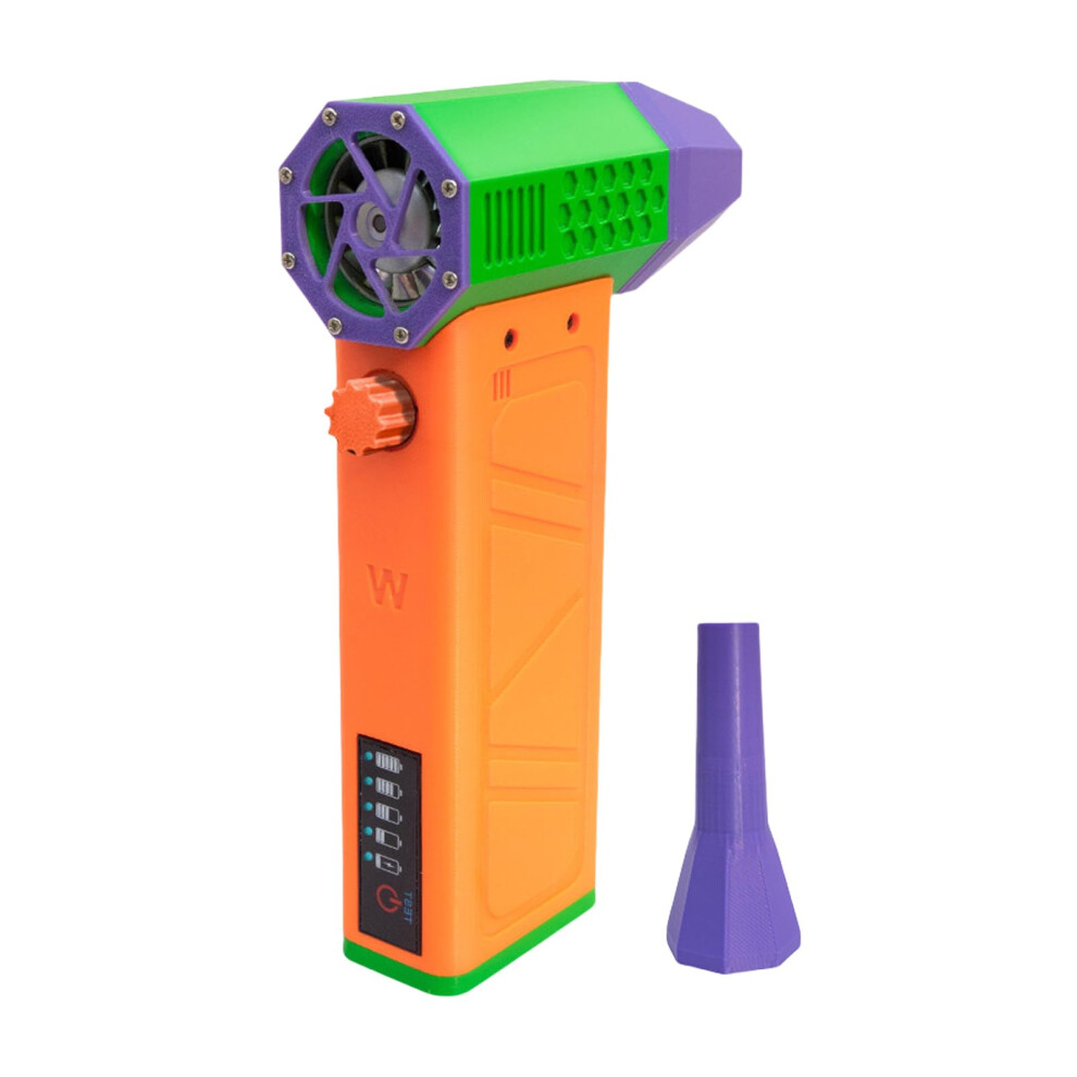140000Rpm Electric Compressed Air Duster Blower With Speed Regulation, Reusable Handheld Fan, Colorful Design 6447073454912