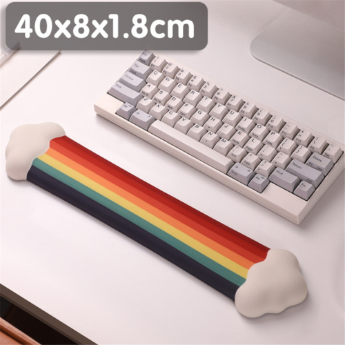 Rainbow Ergonomic Keyboard Wrist Rest & Mouse Pad 1