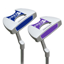 High MOI Golf Club Putter with Steel Shaft for Men and Women, Purple Color, Ideal for Precision Putting