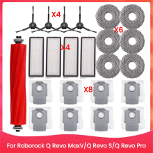 für Roborock Q Revo MaxV/Q Revo S/Q Revo Pro Hauptseitenbürste A