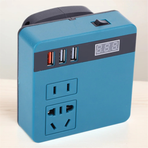 Μετατροπέας μπαταρίας λιθίου 120W για μετατροπέα DeWalt (Κίτρινο) 1